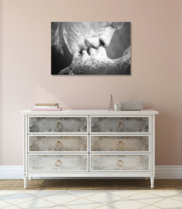 Canvas Wall Art – Black and White Framed Canvas Print | 30mm Deep Frame