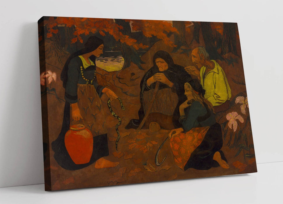 Canvas Wall Art – Paul Serusier Serpent Eaters Handmade Print on Archival Grade Canvas