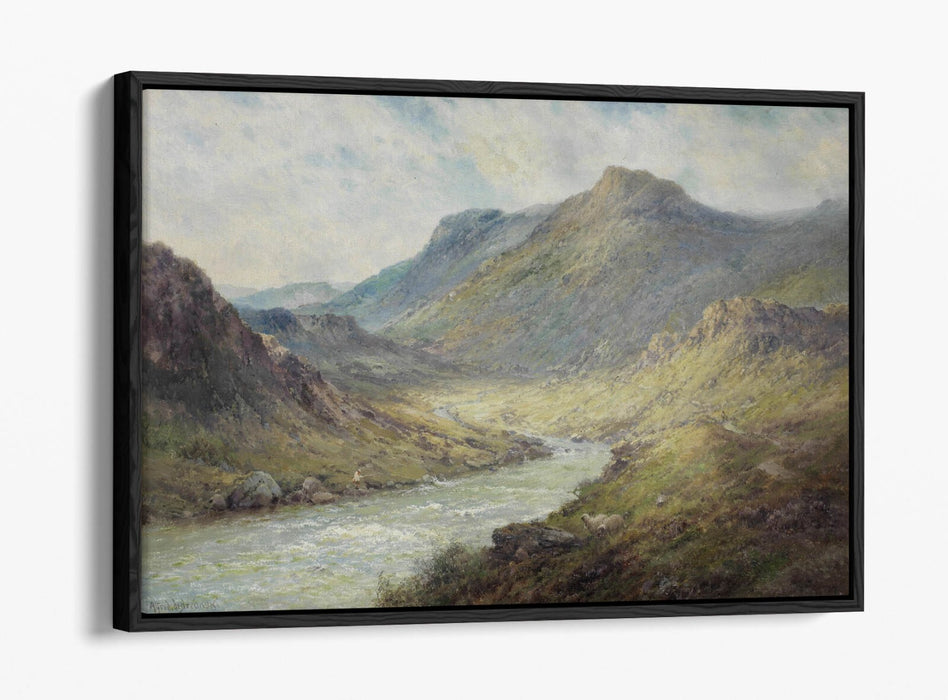 Float Effect Canvas Art - Handmade British Wall Decor With Premium Frame