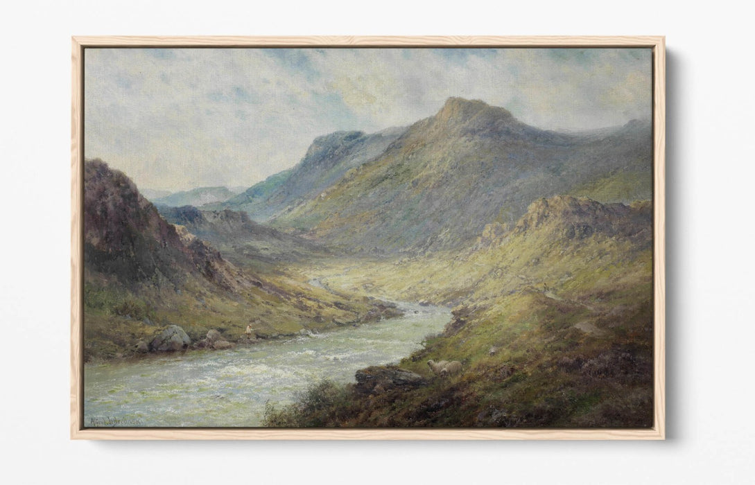 Float Effect Canvas Art - Handmade British Wall Decor With Premium Frame