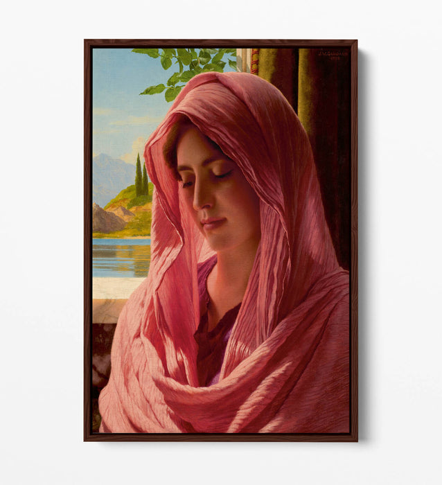 Float Effect Canvas Art - John William Godward Pyrallis | Premium Frame, Vibrant Wall Decor