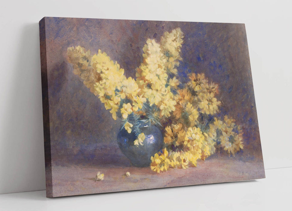 Canvas Wall Art – Margaret Stoddart Yellow Blossom And Rosemary Floral Print