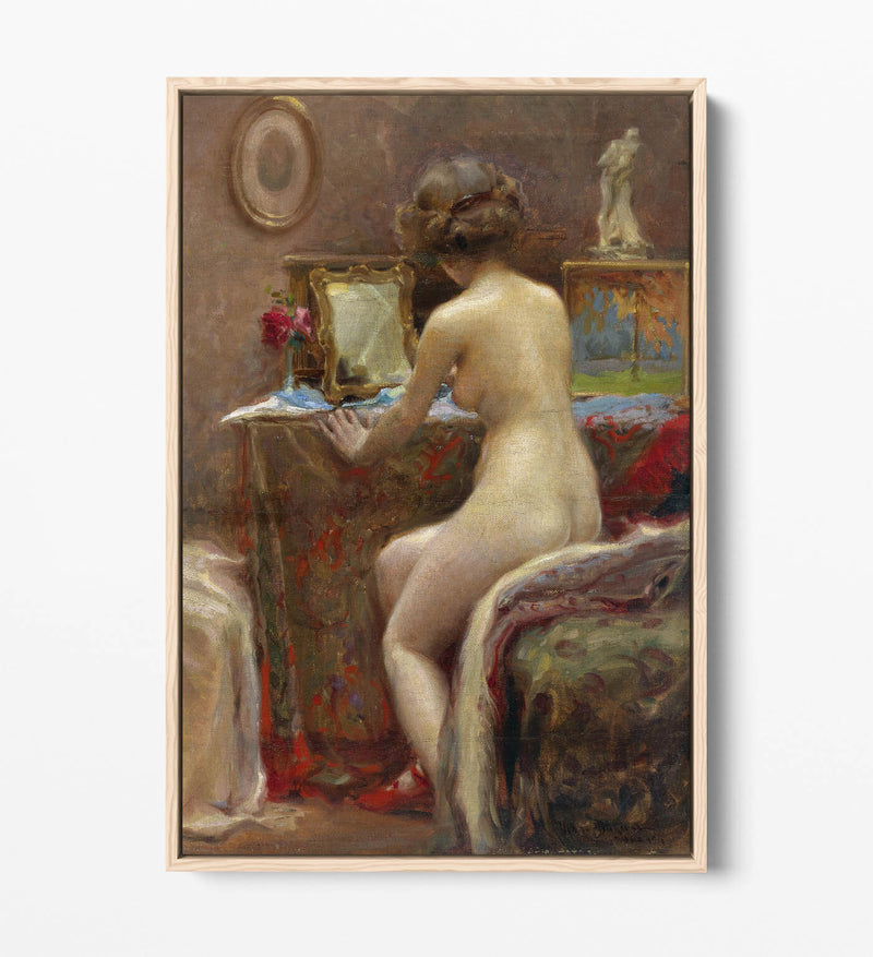 Canvas Wall Art Featuring Vlaho Bukovac | Float Effect Premium Frame Print