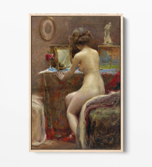 Canvas Wall Art Featuring Vlaho Bukovac | Float Effect Premium Frame Print