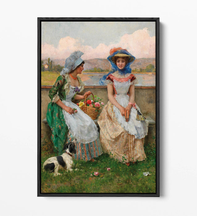 FEDERICO ANDREOTTI, CHAT -FLOAT EFFECT CANVAS WALL ART PIC PRINT