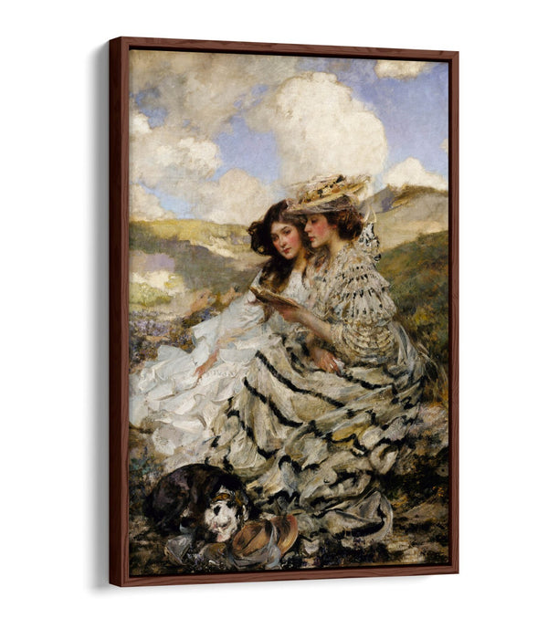 Canvas Wall Art | On The Dunes – Handmade Float Effect Print with Premium Finish