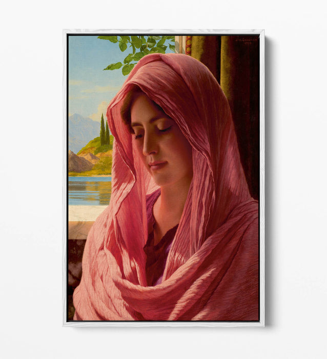 Float Effect Canvas Art - John William Godward Pyrallis | Premium Frame, Vibrant Wall Decor