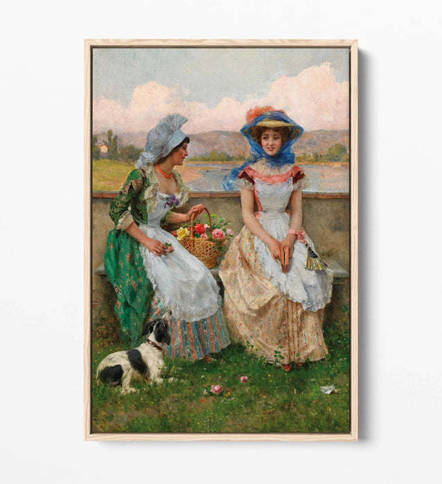 FEDERICO ANDREOTTI, CHAT -FLOAT EFFECT CANVAS WALL ART PIC PRINT
