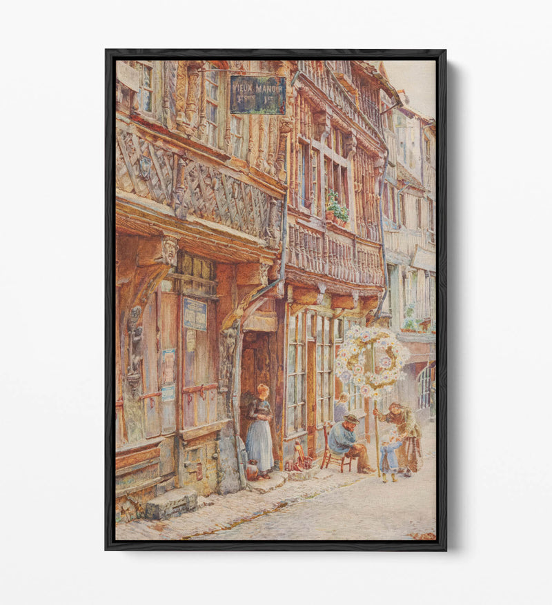 Float Effect Canvas Art - Handmade UK Wall Art Print on MDF Frame, Vibrant Finish