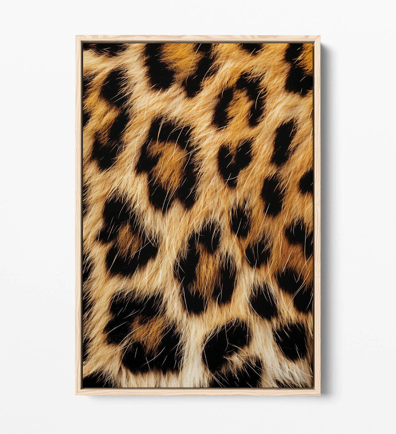 Cheetah Print Canvas - Premium Handmade Animal Wall Art | Float Effect Canvas