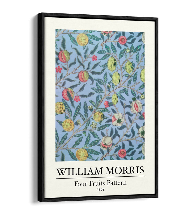 Canvas Art Print | Handmade UK Canvas With Fruit Pattern & Float Effect Frame