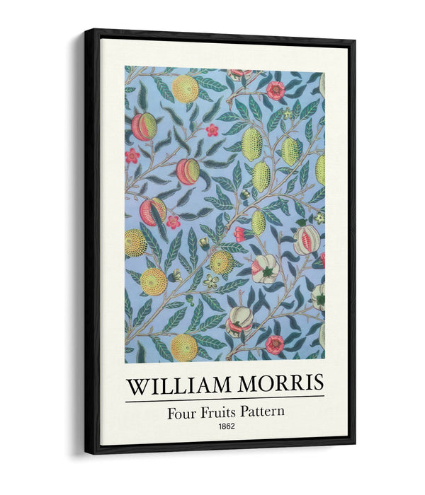 Canvas Art Print | Handmade UK Canvas With Fruit Pattern & Float Effect Frame