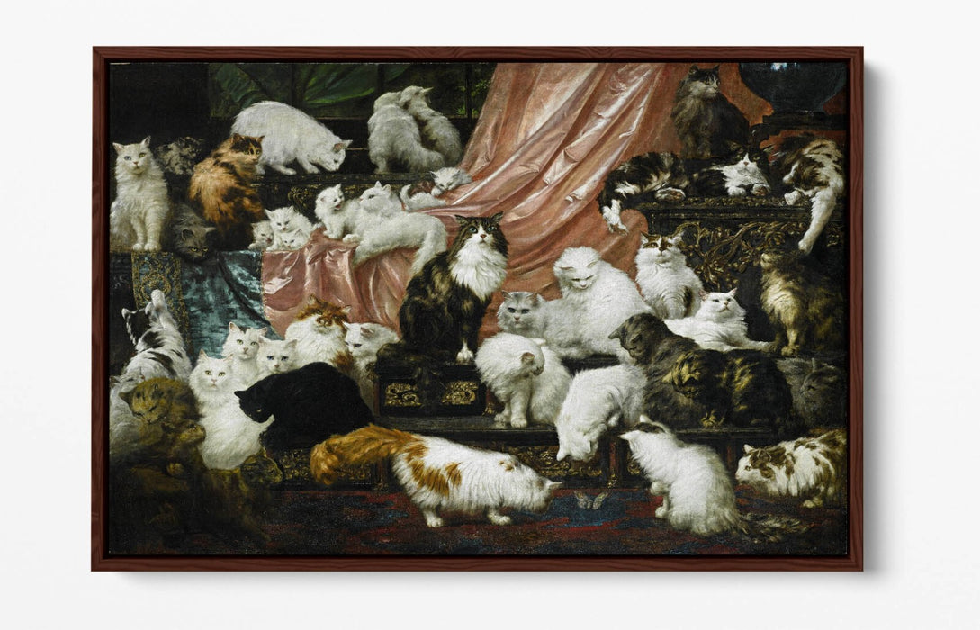 Float Effect Canvas Art - Premium Handmade Wall Art Print With Vibrant Colour