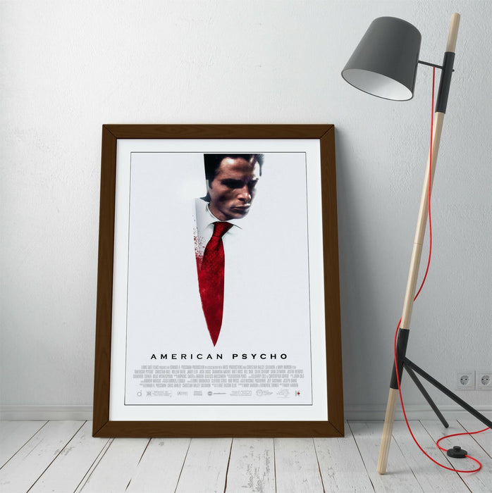 American Psycho Poster - Iconic Movie Print | Framed Wall Art Decoration