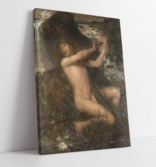 ERNST JOSEPHSON, THE WATER SPRITE -CANVAS WALL ART ARTWORK PRINT