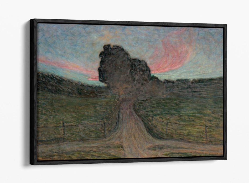 EUGENE JANSSON, EVENING MOOD-LIDINGO -FLOAT EFFECT CANVAS WALL ART PRINT