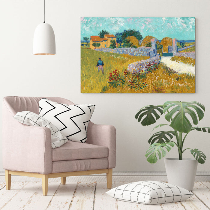 Van Gogh Farmhouse in Provence CANVAS WALL ART PAINTING PRINT ARTWORK CLASSIC