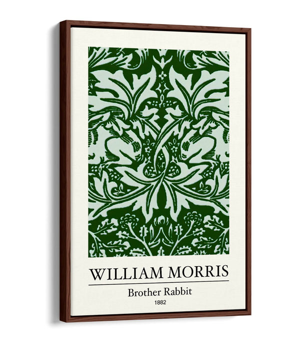 Floral Canvas Art – Premium Float Frame Botanical Canvas Print with Vibrant Color