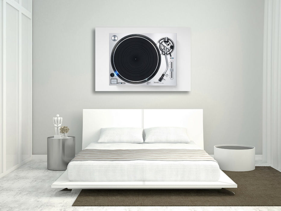 Technics DJ Decks Canvas Wall Art Print – Handmade UK Canvas, Ready to Hang