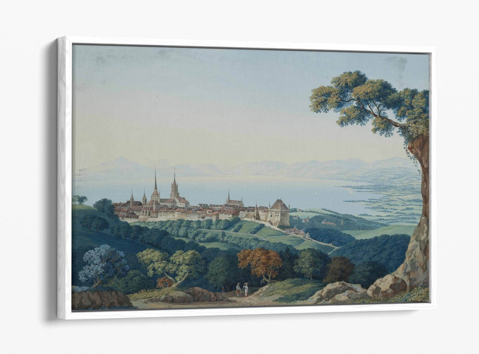 Float Effect Canvas Art – Premium Handmade Landscape Wall Decor With MDF Frame