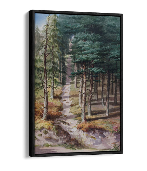 Float Effect Canvas Art - Elijah Walton Rednal Wood | Premium 30mm Deep Frame