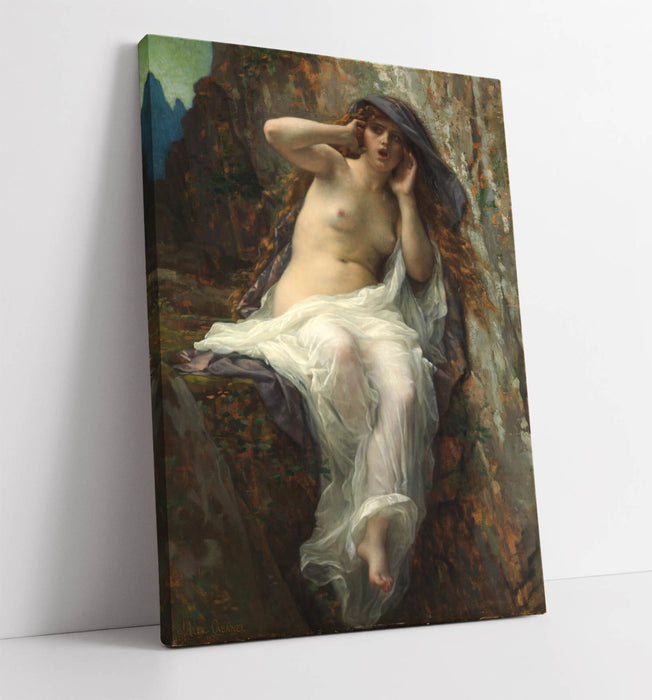 Canvas Wall Art – Alexandre Cabanel Echo Painting Print | Premium Satin Finish