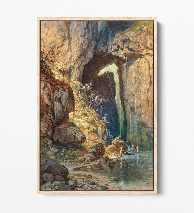 Canvas Wall Art – Handmade Float Effect Canvas Art Print with Premium Varnish Finish