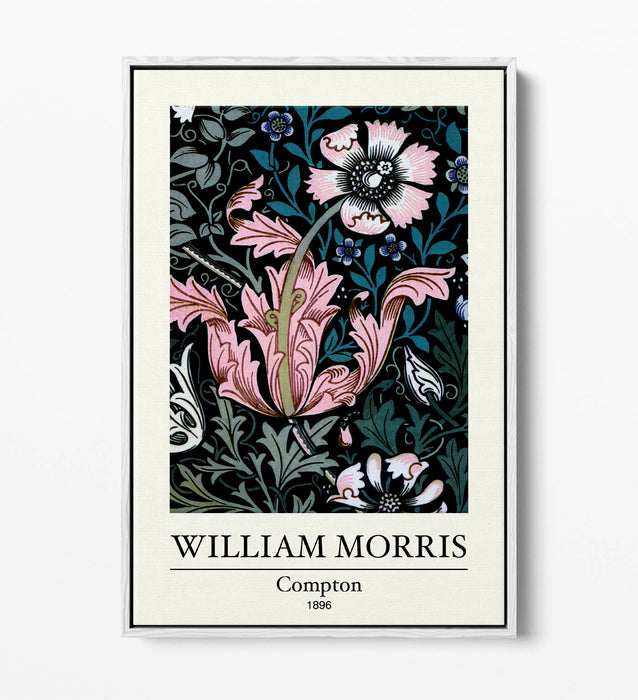 Floral Canvas Art – Handmade British Wall Decor | William Morris Print Canvas