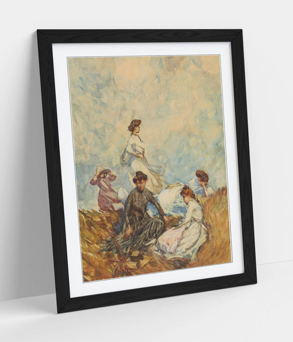 Framed Wall Art - Frances Hodgkins The Hilltop Painting Print | Handmade UK