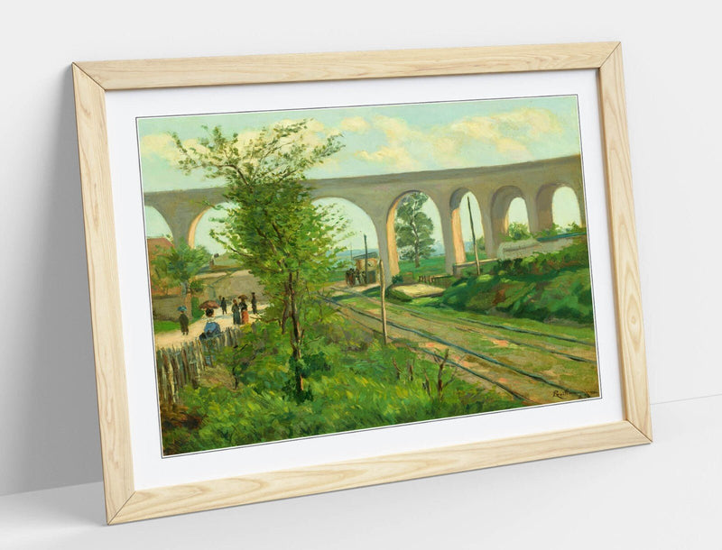 Framed Art Poster - Armand Guillaumin The Arcueil Aqueduct | Matte Paper Print
