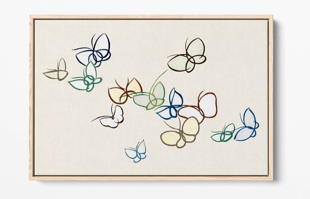 Canvas Wall Art Print - Handmade Float Effect Canvas With Premium Frame