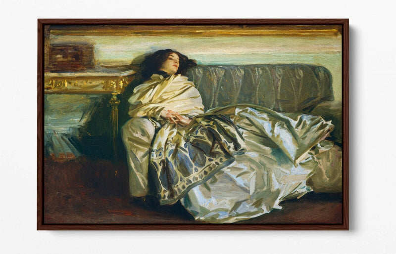 Canvas Wall Art - John Singer Sargent Repose Nonchaloir | Float Effect, Premium Print