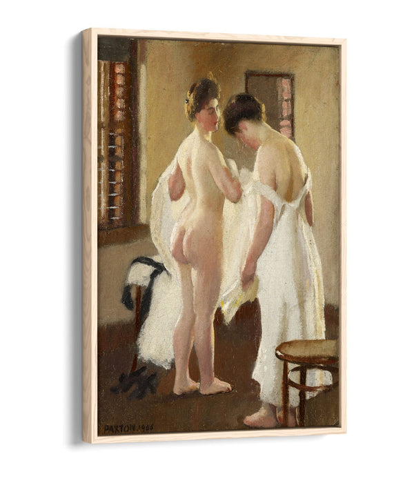 Canvas Wall Art | Handmade Float Effect Canvas Print - William McGregor Paxton