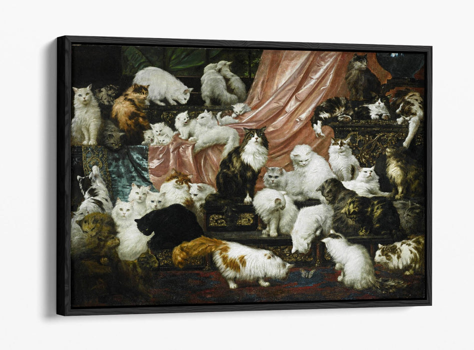 Float Effect Canvas Art - Premium Handmade Wall Art Print With Vibrant Colour