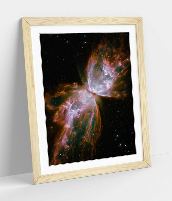 Framed Poster Art – NASA Planetary Nebula NGC Print | Handmade UK Frame