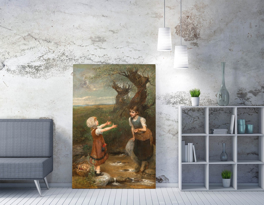 EMIL KEYSER, ASSISTANCE -CANVAS WALL ARTWORK PIC PRINT
