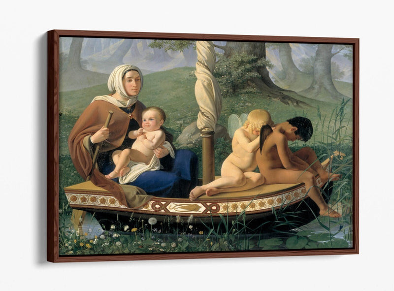 Canvas Wall Art - Handmade Float Effect Canvas Print With 30mm Deep Frame