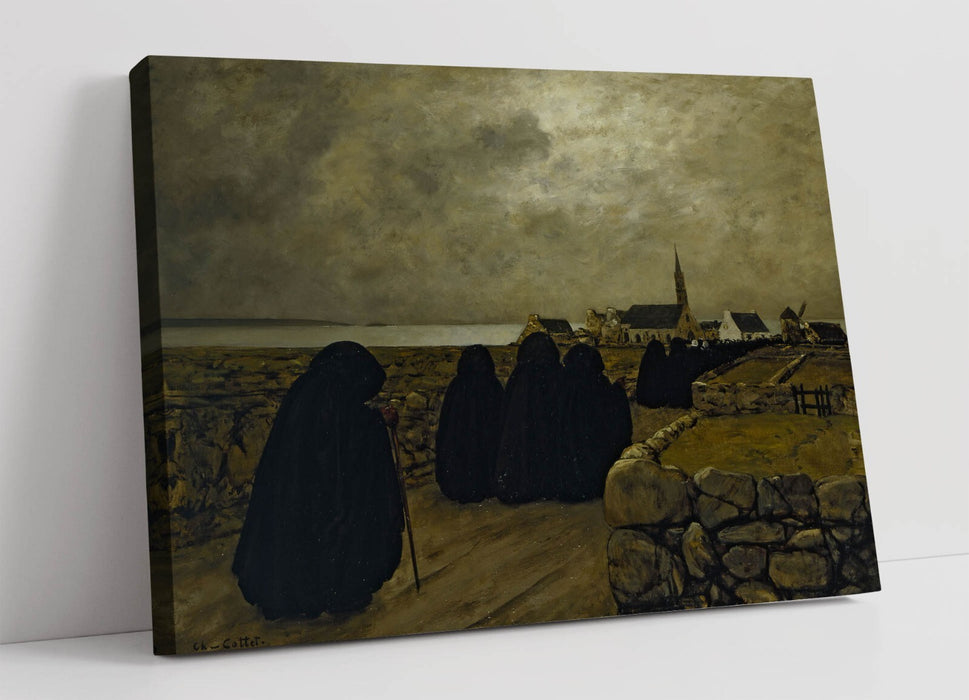 Canvas Wall Art – Handmade Charles Cottet Print | Premium Framed Artwork