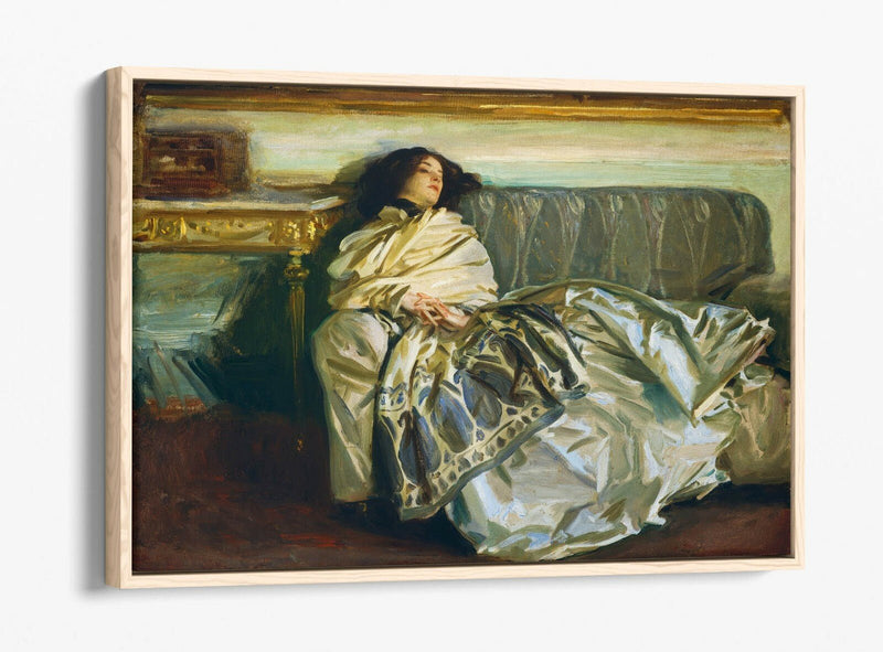 Canvas Wall Art - John Singer Sargent Repose Nonchaloir | Float Effect, Premium Print