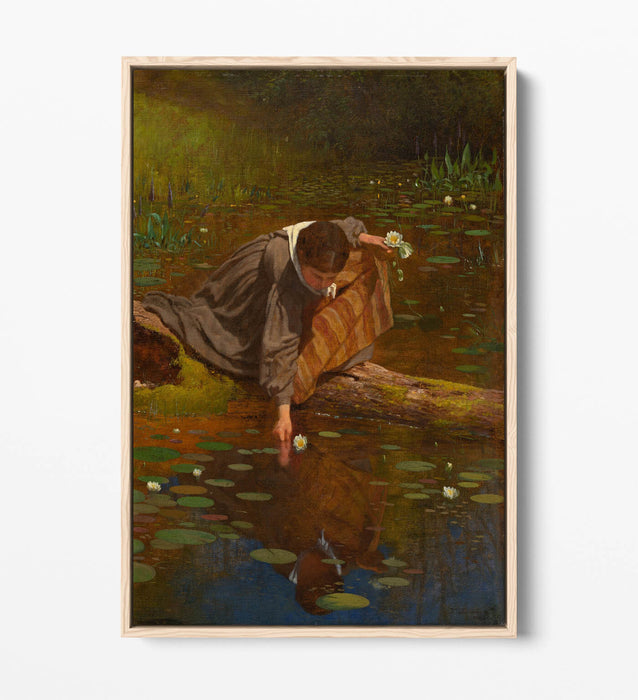 Canvas Wall Art Print – Handmade Wall Art With Float Effect Canvas & Premium Frame