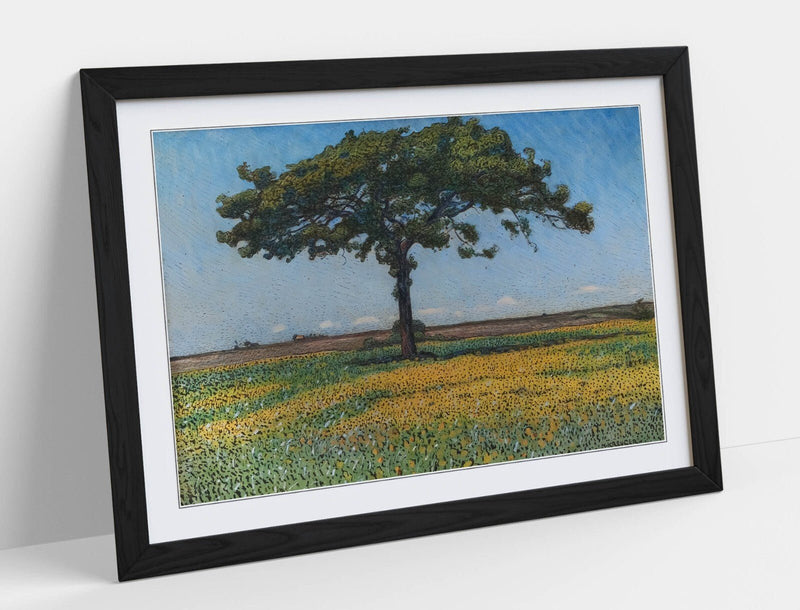 Framed Wall Art - Nils Kreuger Young Oak Poster Print | Handmade UK Frame