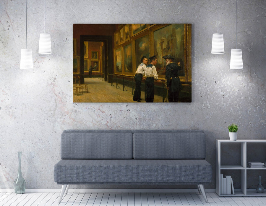 Canvas Wall Art Decor – Vibrant Edward Richard Taylor Famous Victory Handmade Canvas Print