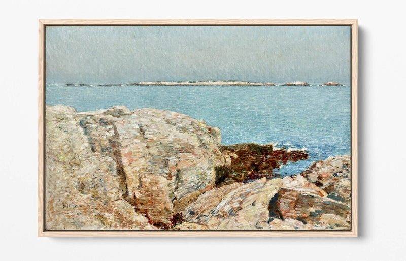 Canvas Wall Art – Duck Island Float Effect Canvas Art Print With Premium Frame