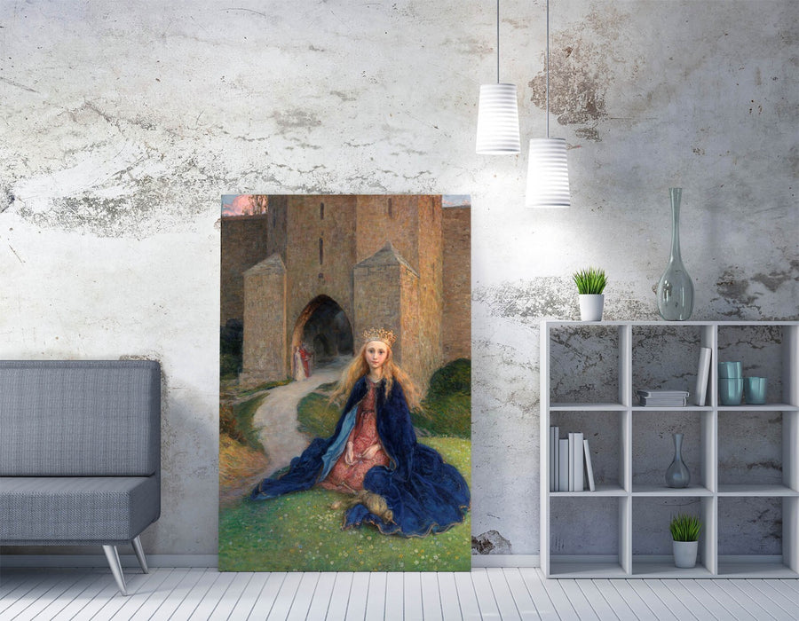 Canvas Wall Art - Hanna Pauli The Princess Handmade Canvas Art Print