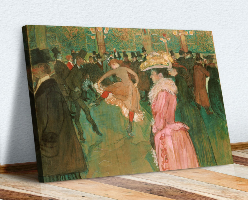 Henri Lautrec Moulin Rouge CANVAS WALL ART PRINT PAINTING ARTWORK FRAMED