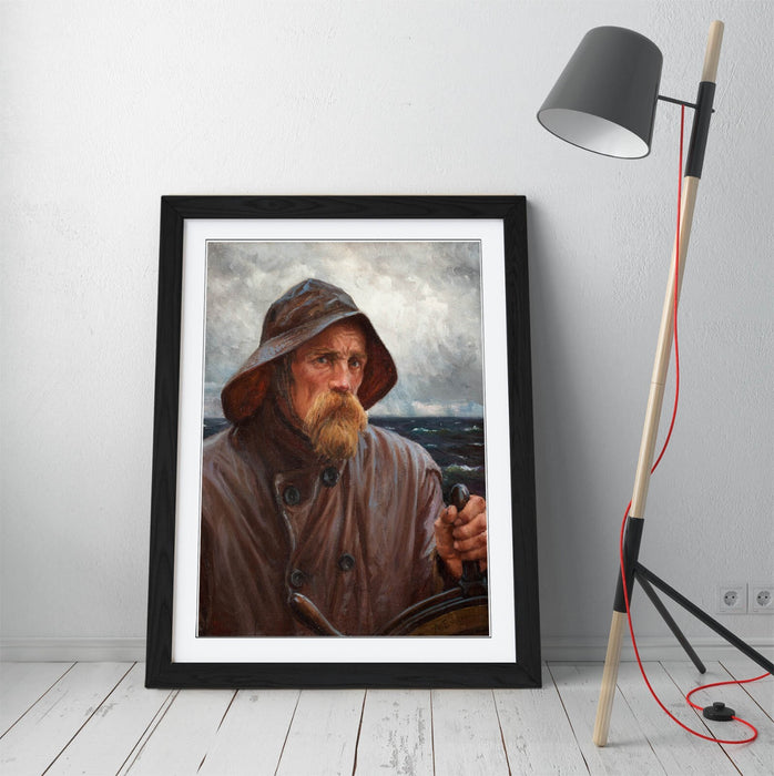 Framed Wall Art - Albert Edelfelt Sailor From Uusimaa Poster Print | Matte Paper
