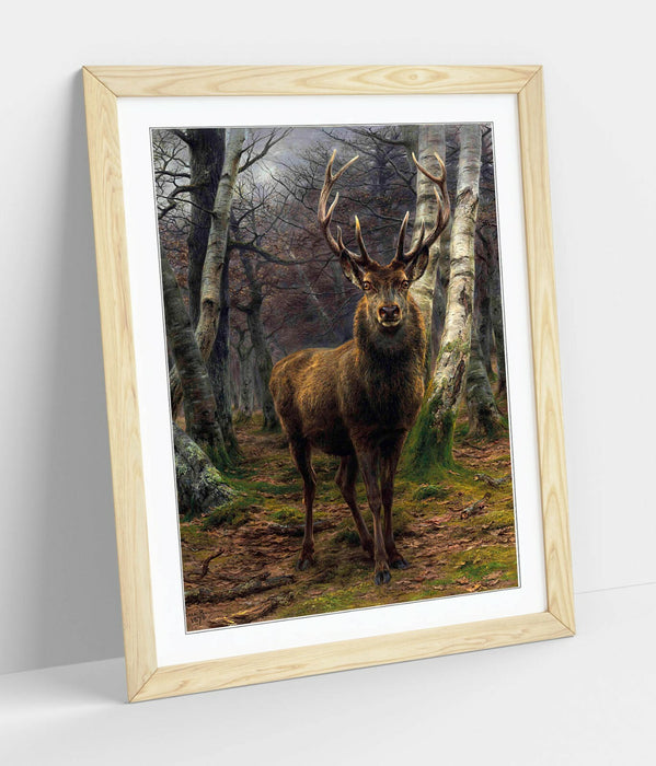 Framed Art Print – Rosa Bonheur King Of The Forest | Handmade Wall Art Decor