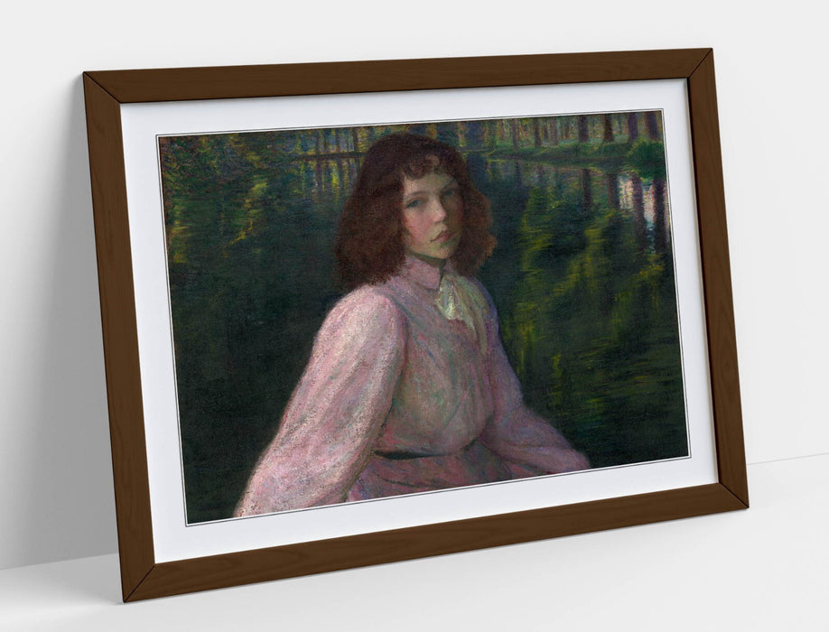 Framed Wall Art – Lilla Cabot Perry River Bend Painting | Handmade Wall Decor, UK Made Frames