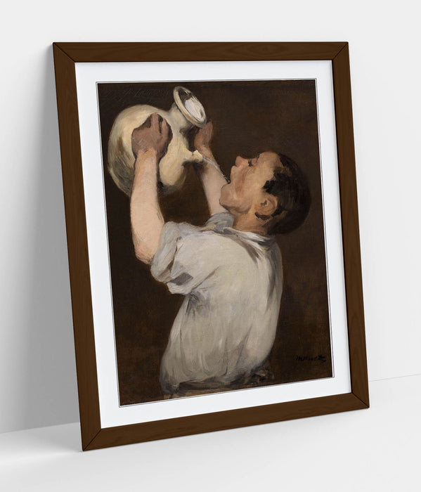 Framed Art Poster – Edouard Manet Boy With Pitcher Print | Handmade UK Frame