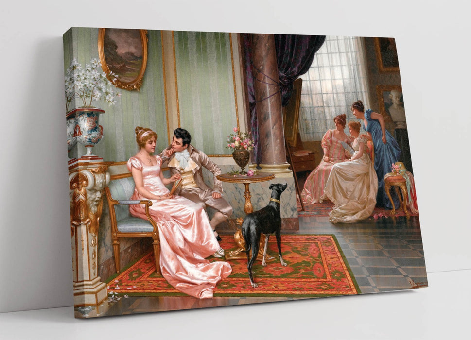 Canvas Wall Art – Vittorio Reggianini Admiration | Handmade Artwork Print